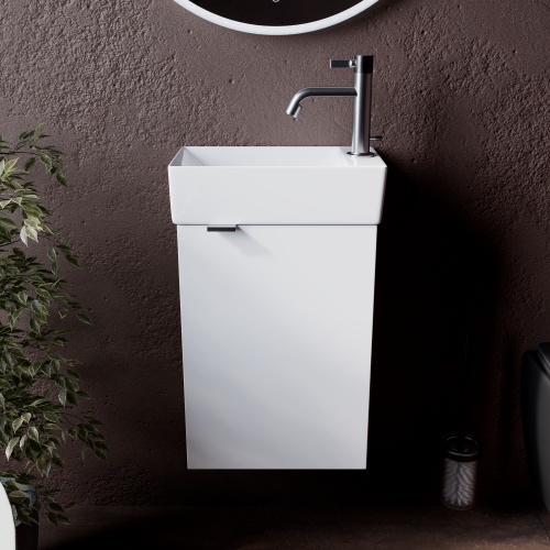 Тумба под раковину Sancos Mini MN35WR 35,5х20,5х50 настенная - фото 3